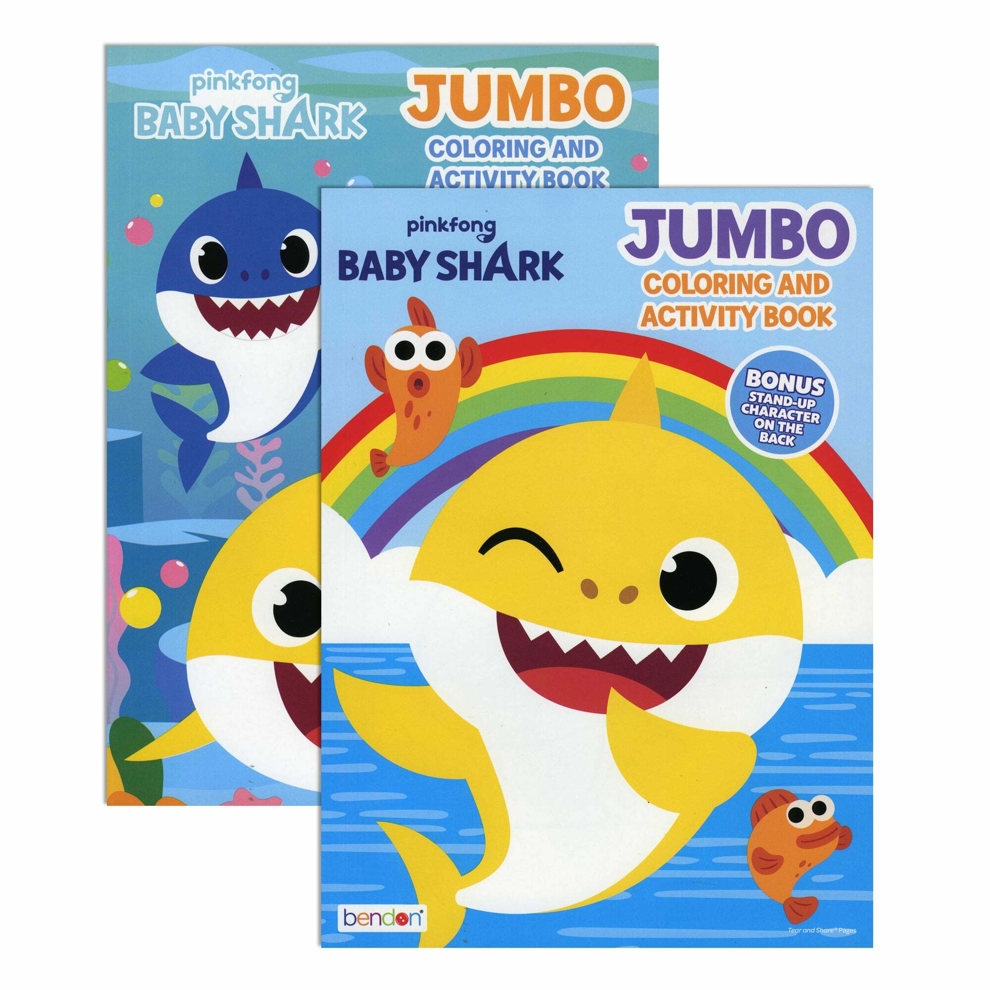 Baby Shark Jumbo 填色簿