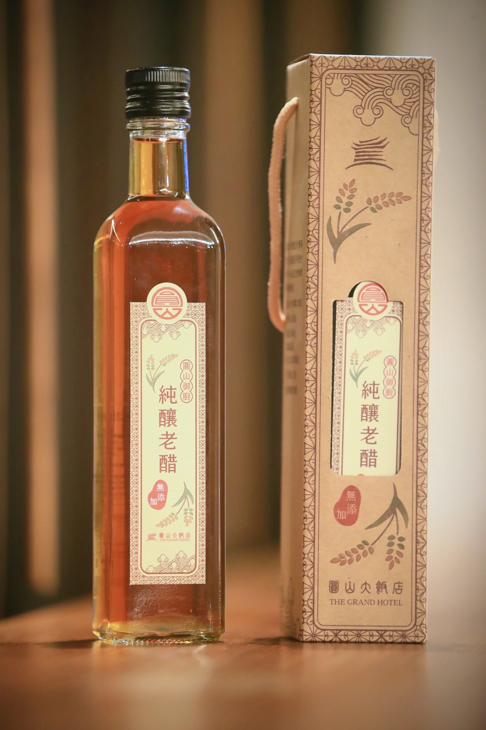 圓山御廚無添加純釀老醋500mL