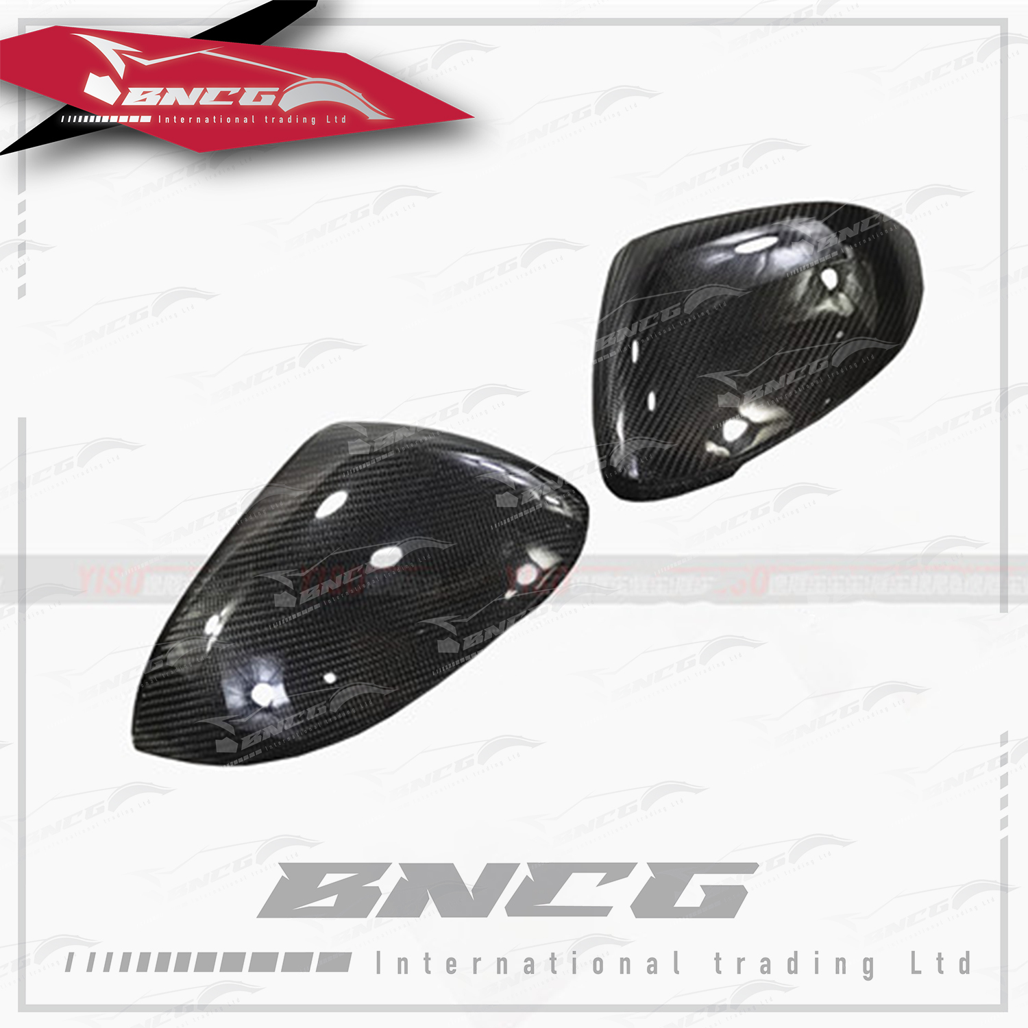 福斯 Volkswagen Golf 8 GTI 碳纖維 外觀件 空力套件 替換式 後照鏡殼 後視鏡殼