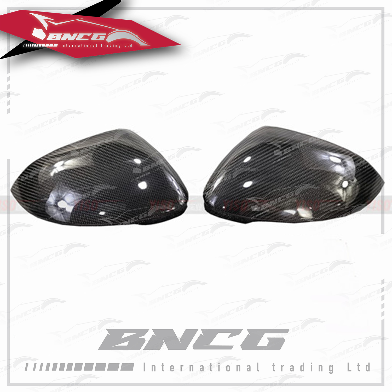 福斯 Volkswagen Golf 8 GTI 碳纖維 外觀件 空力套件 替換式 後照鏡殼 後視鏡殼