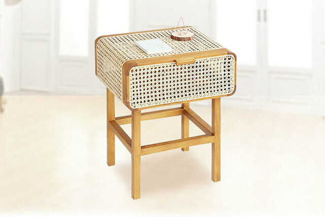 藤編床頭櫃 A22001-HLW-65
