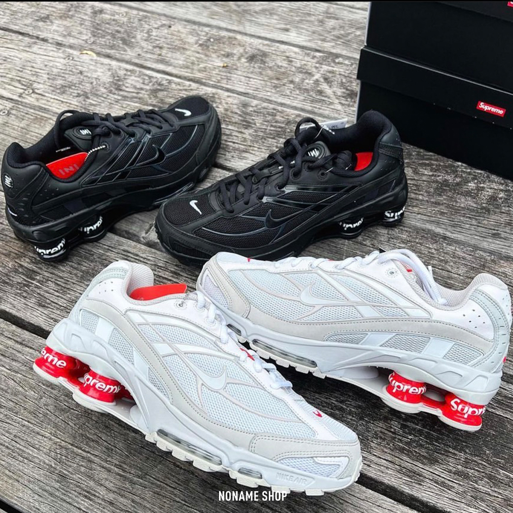 NIKE x SUPREME Shox Ride 2 SP 聯名 氣墊 白紅 (男款)