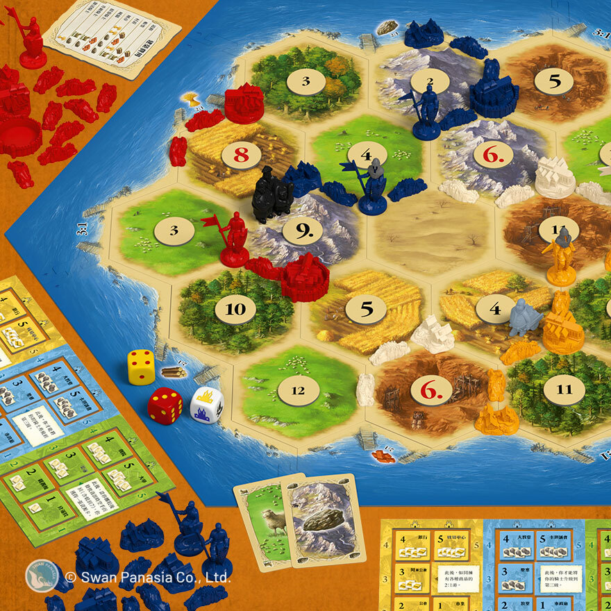 卡坦島：騎士擴充 Catan: Cities & Knights Exp 繁體中文版