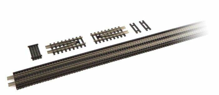 Walthers 948-83004 HO規 Code 83 Nickel Silver Bridge Track Set 90cm 橋梁用裸軌組