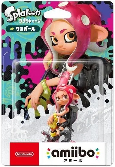 amiibo 粉色章魚女孩 (斯普拉遁 漆彈大作戰)