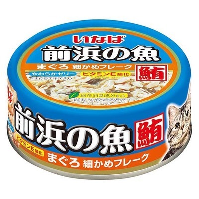 INABA 前浜の魚 -  鰹魚+吞拿魚(細絲) 115g , IWF-154 (原箱24罐)