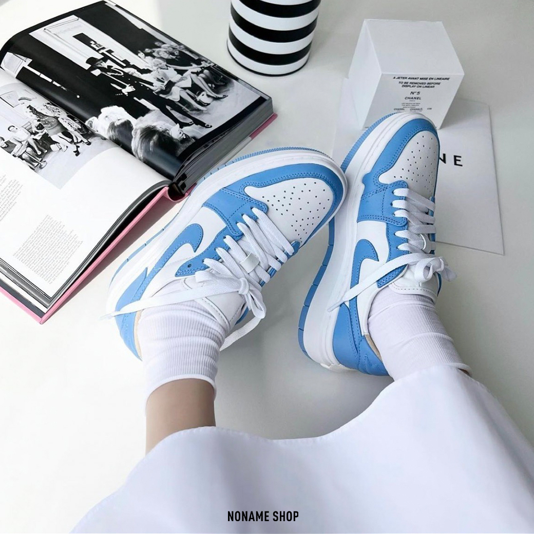 NIKE Air Jordan 1 Elevate Low 厚底 北卡藍