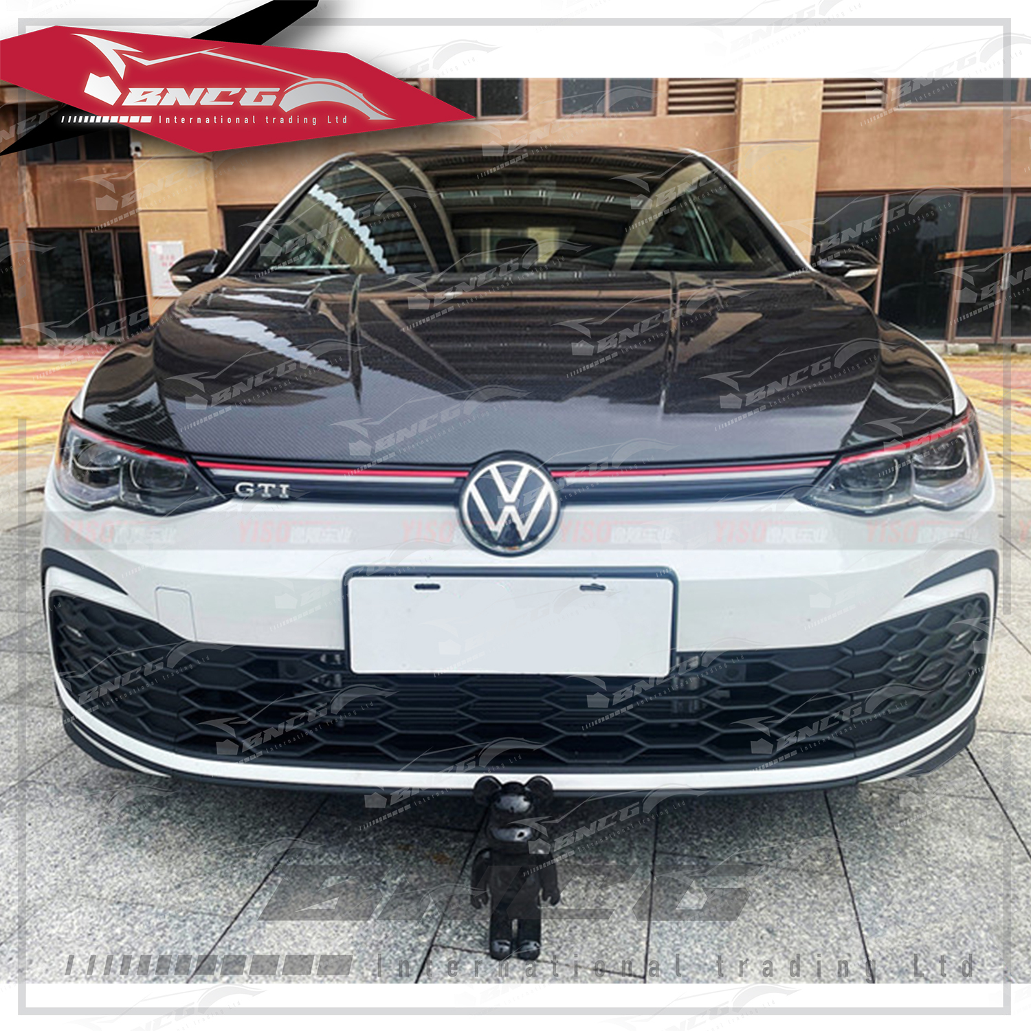 福斯 Volkswagen Golf 8 GTI 碳纖維 外觀件 空力套件 替換式 Aspec款 引擎蓋