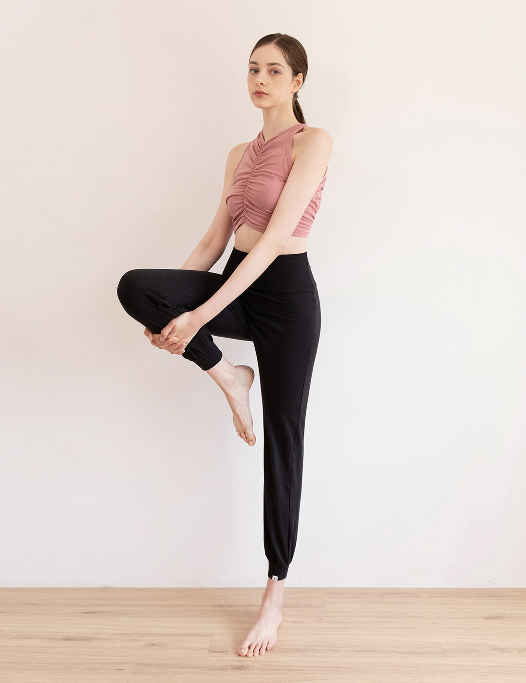 CONCHWEAR - Simple Fit 高腰及踝長褲