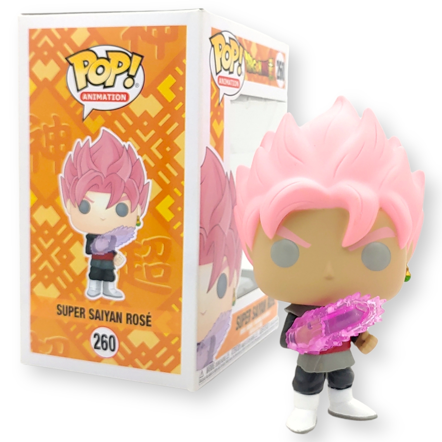 FUNKO POP<龍珠超>玫紅黑悟空-No.260