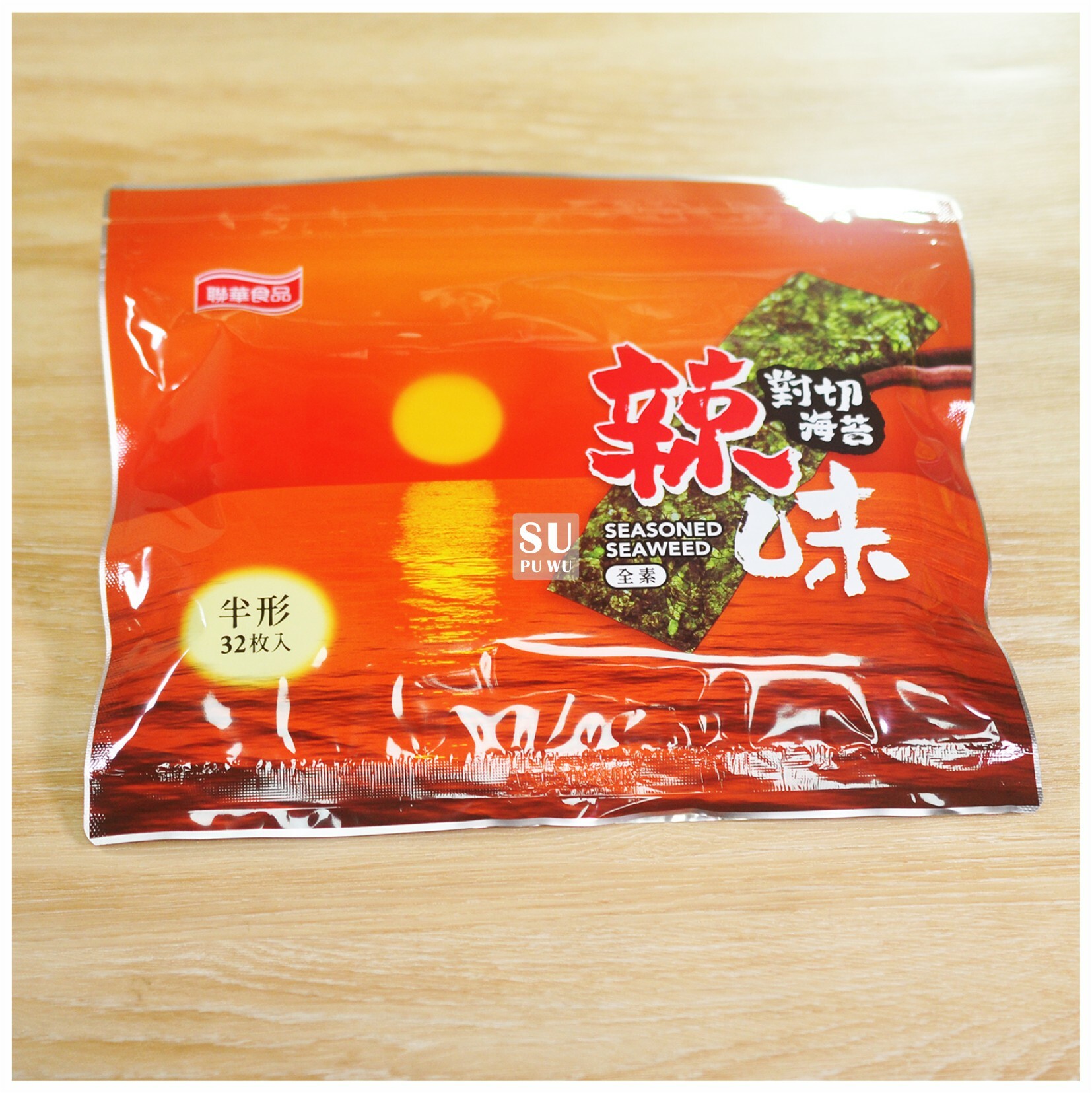 〔聯華〕辣味對切燒海苔