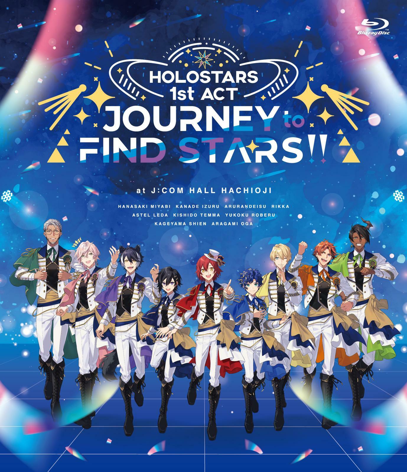 「官方代購」HOLOSTARS/HOLOSTARS 1st ACT JOURNEY to FIND STARS!!  Blue-Ray