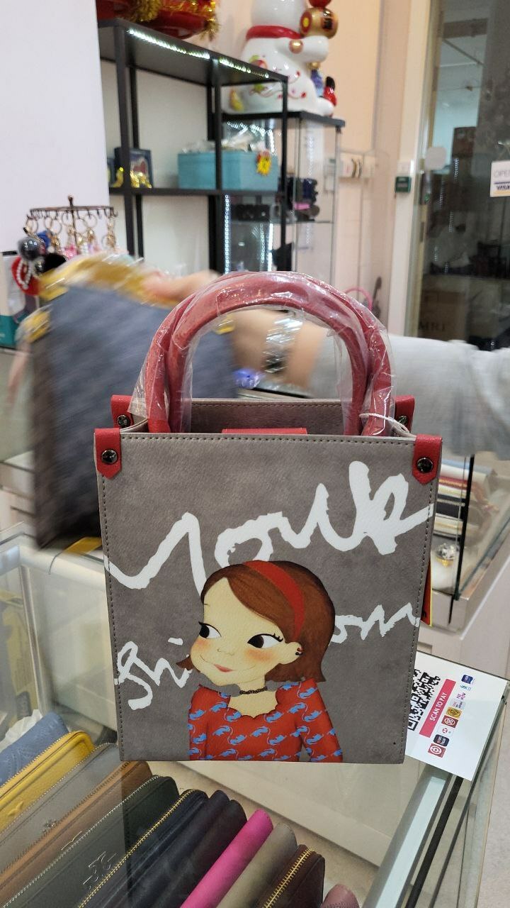 [S] YSW SQUARE BAG S RIA,GREY, 8809190119552 (FINAL SALES) (SYW50)