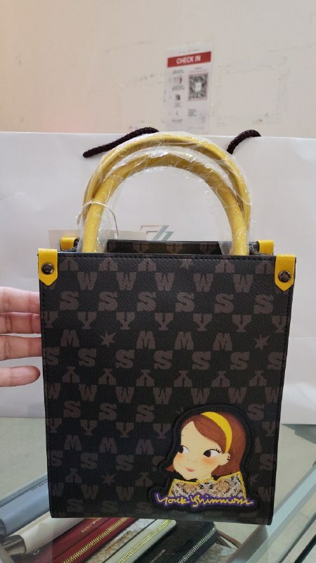 [S] YSW G0XBG13BKRAS SQUARE BAG S RIA, BLACK, 8809190119552 (FINAL SALES) (SYW54)