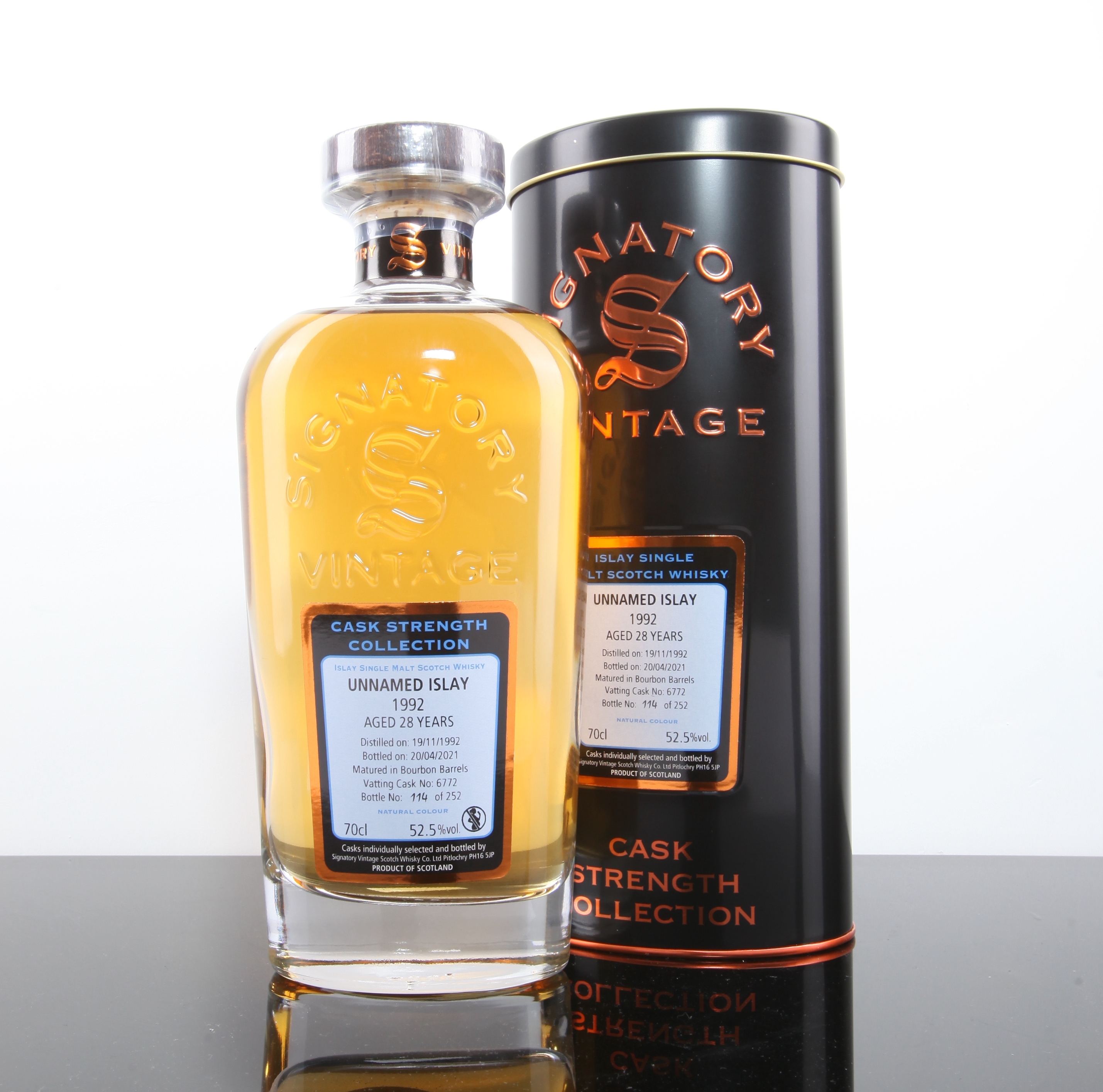 Signatory Vintage Unnamed Islay 1992 28YO #6772 52.5%