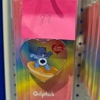 [S] GRIPTOK BLUE BEAR HEART SHAPE PHONE GRIP, 8809795457059 (SGT90)