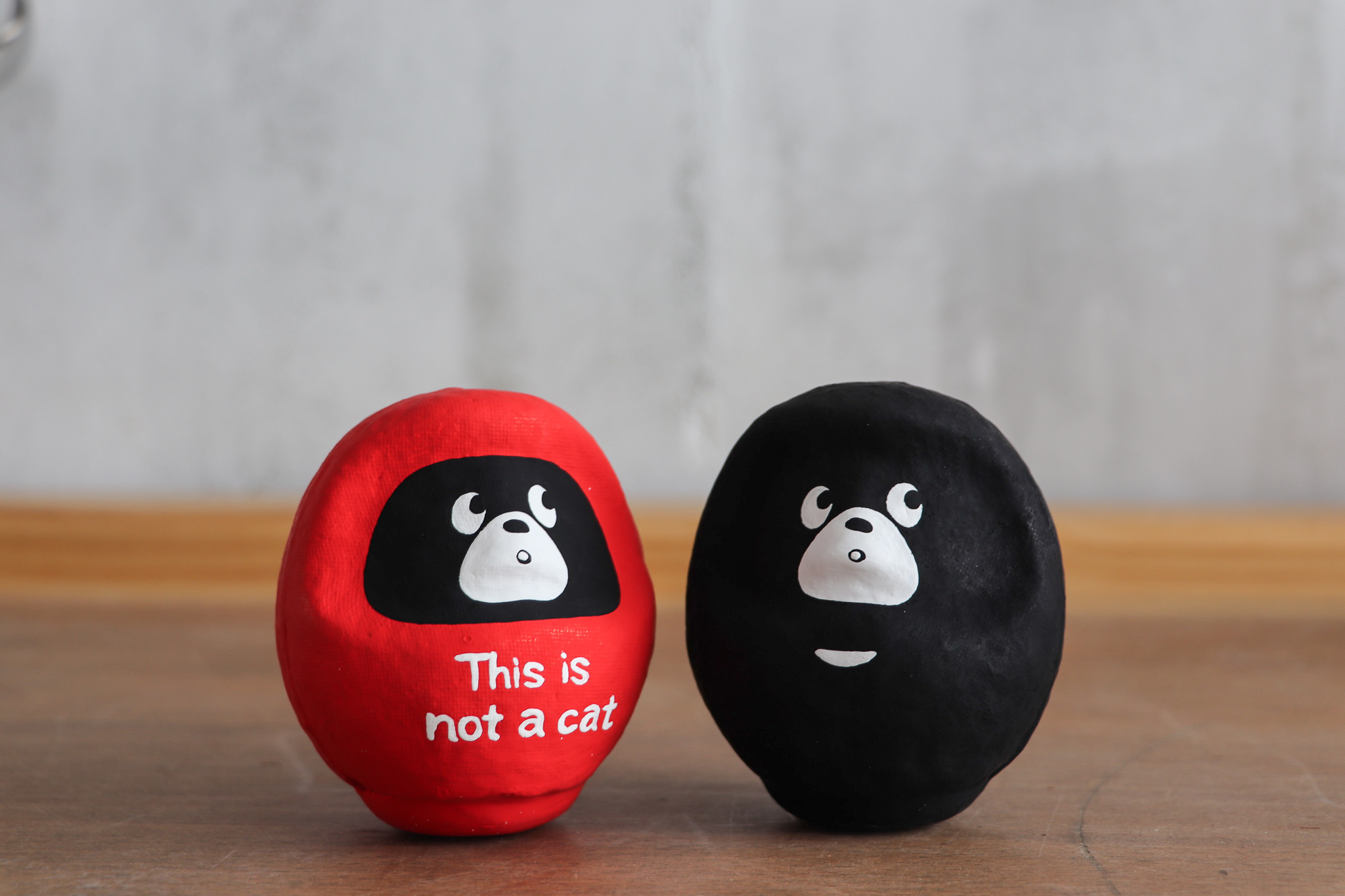 高島一精 MARRON This is not a cat. 真下輝永 達摩擺飾 大