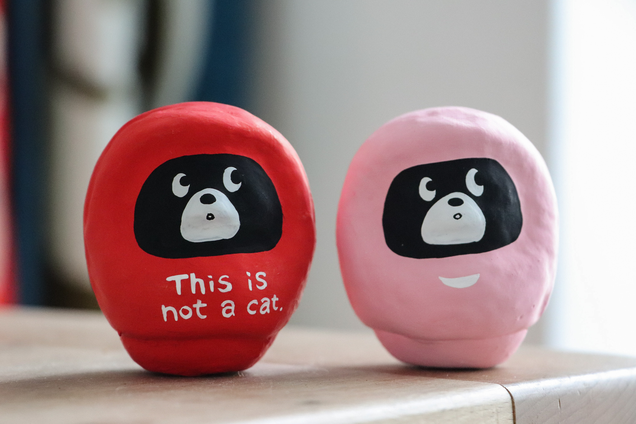 高島一精 MARRON This is not a cat. 真下輝永 達摩擺飾 小