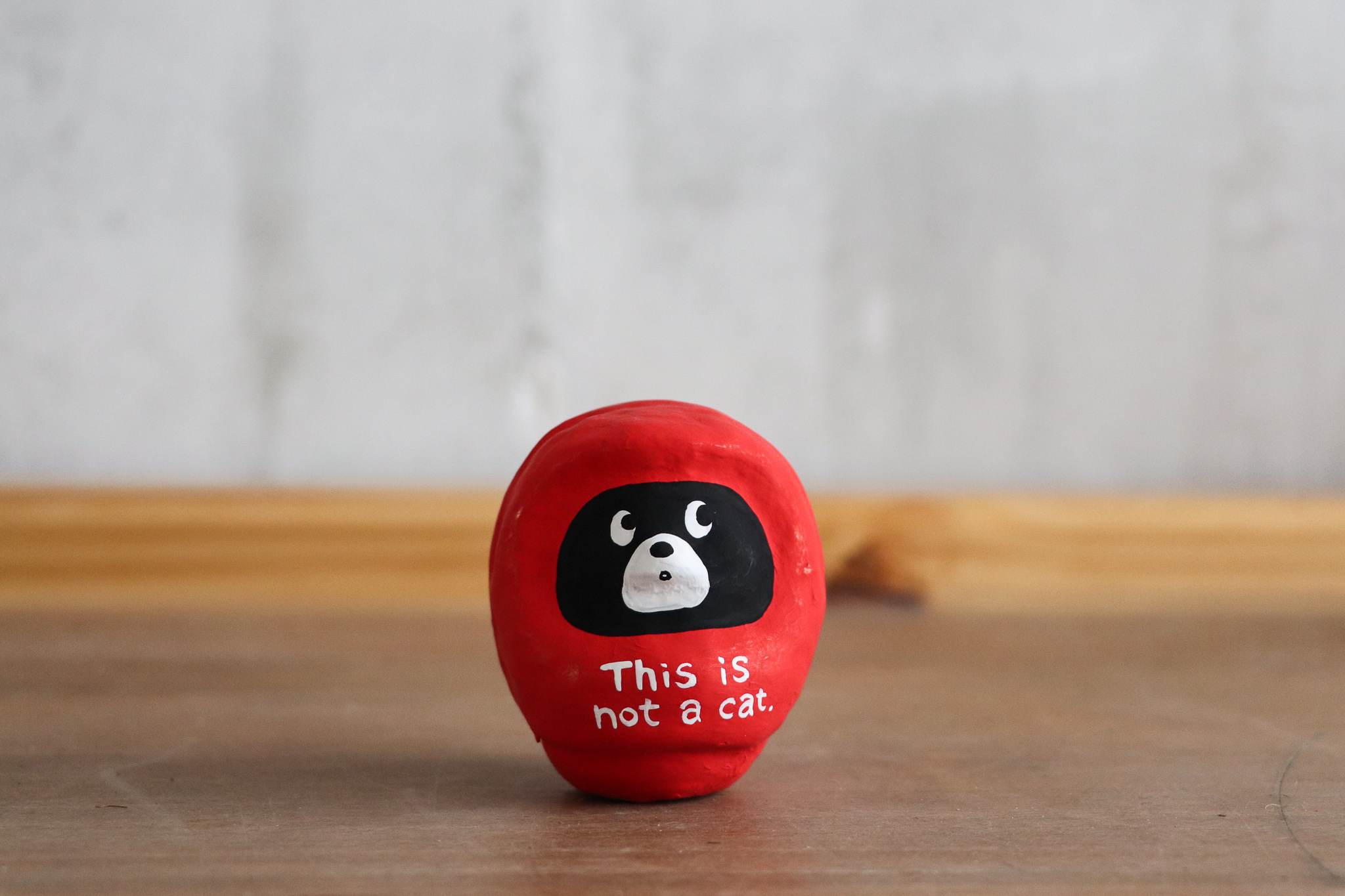 高島一精 MARRON This is not a cat. 真下輝永 達摩擺飾 小