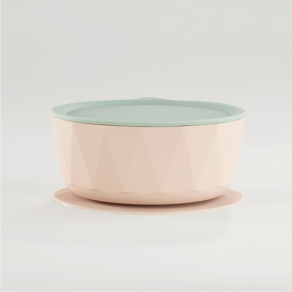 星球選品｜2angels鑽石吸盤學習碗｜兩色可選｜兒童餐具系列｜常溫