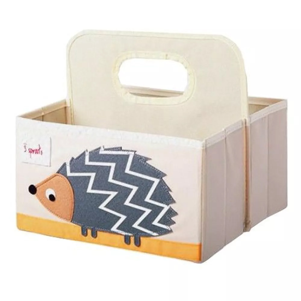 加拿大3 Sprouts 雙面手提籃-刺蝟【原廠公司貨】