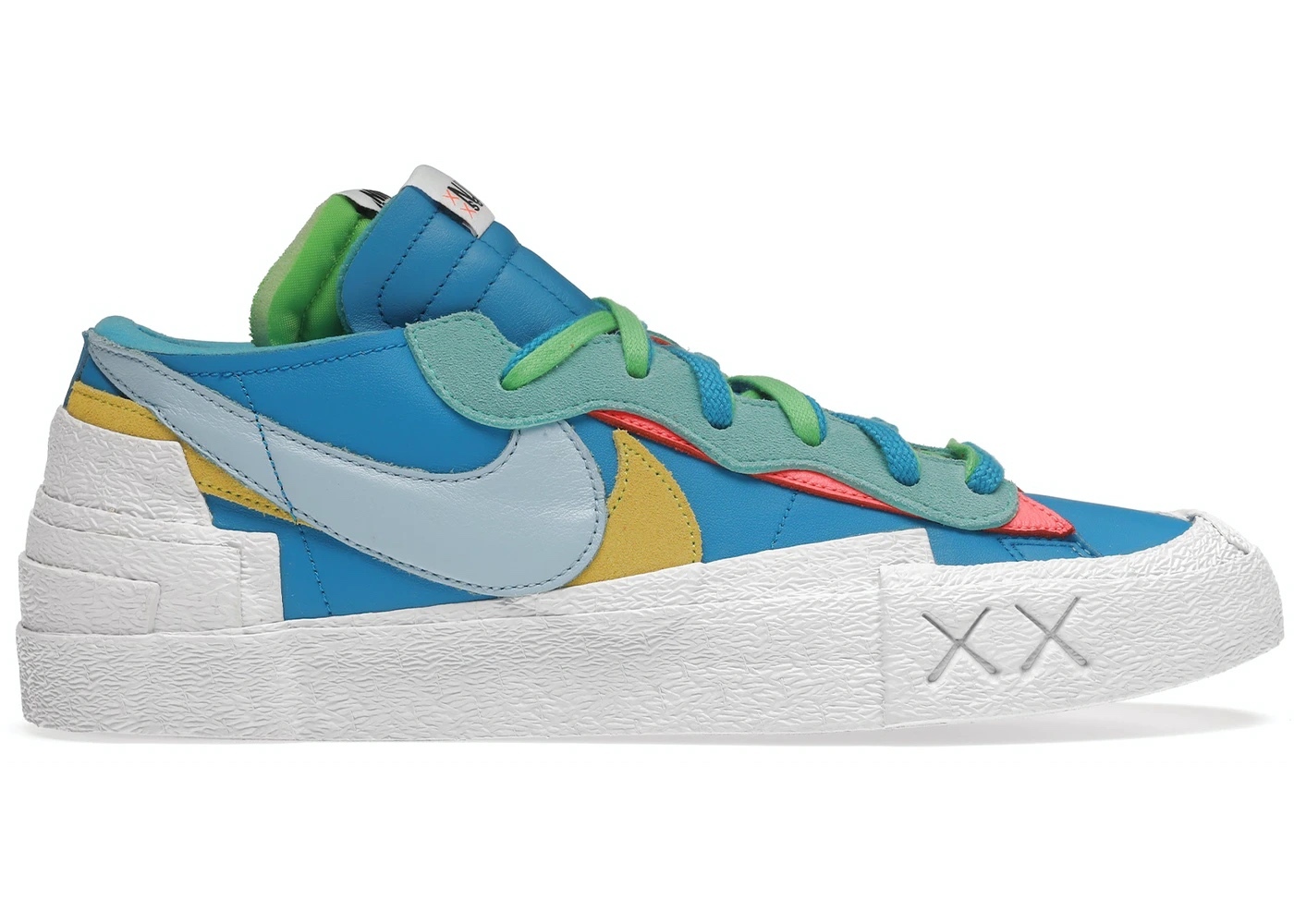 nike sacai blazer blue