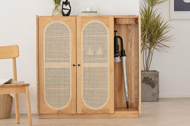 藤編鞋櫃 D22001-S2055