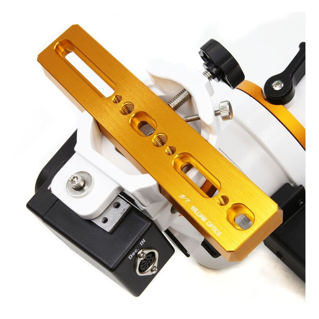 William Optics Dual-Sided Vixen/Arca Swiss 210mm (8.3") Dovetail Plate - Red # M-PRC210RD