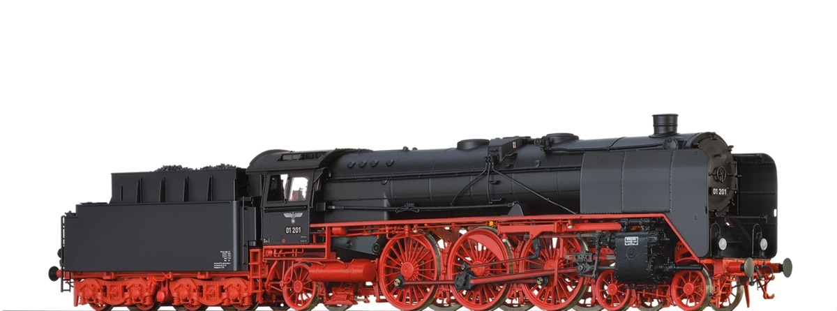 Brawa 40954 HO規 DRG BR01 數位音效冒煙蒸氣車