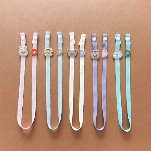 𝐃𝐨𝐭 𝐭𝐨 𝐃𝐨𝐭 圓圓臉糖果色口罩帶