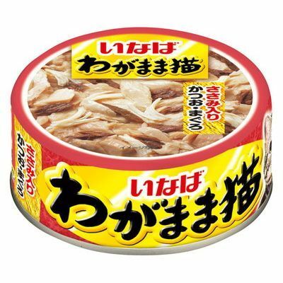 INABA 自私猫 鰹魚+雞肉+吞拿魚+銀魚．115g＊IM-272＊