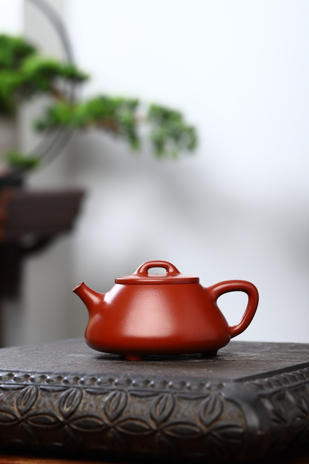 【心舟石瓢】--壺身線條剛中有柔，和順有勁