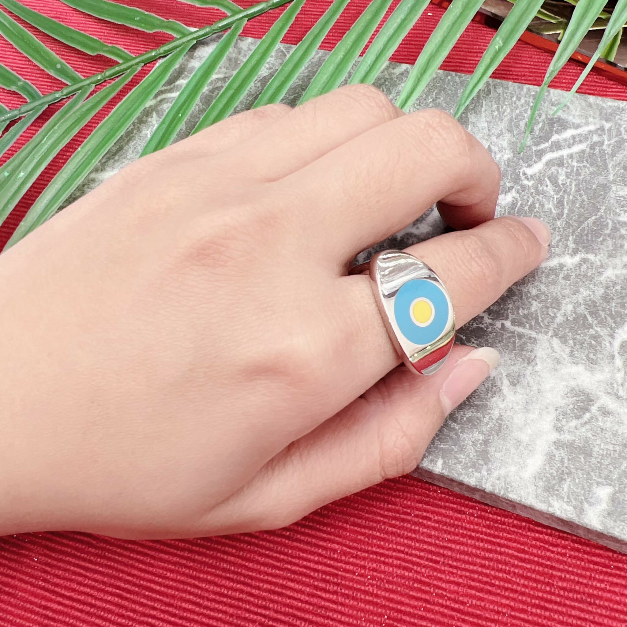 【Swatch】夢幻泡泡糖設計銀色戒指 JRD024-7 現代鐘錶