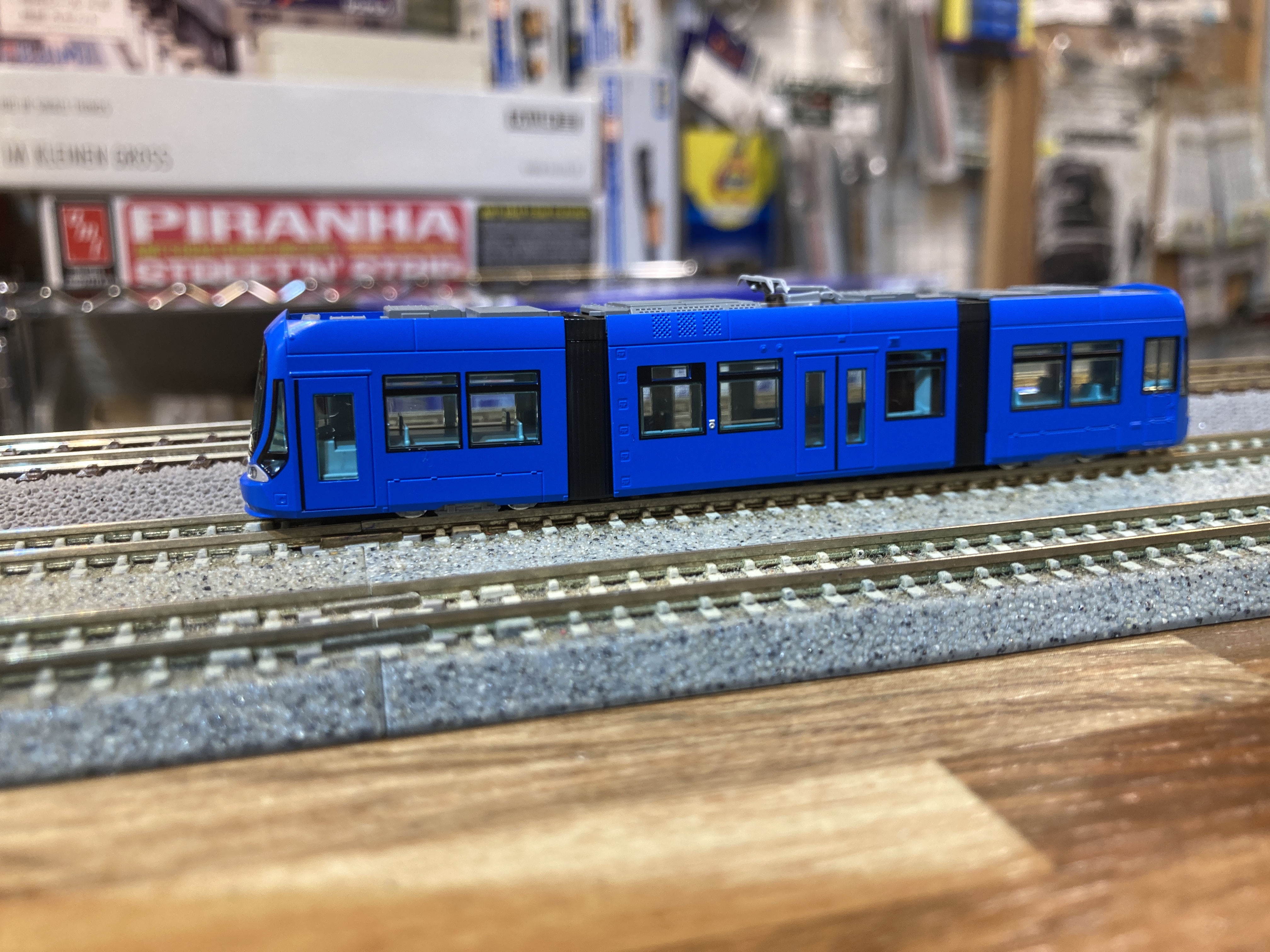 KATO 14-805-1低地台 路面電車 MyTram マイトラム BLUE