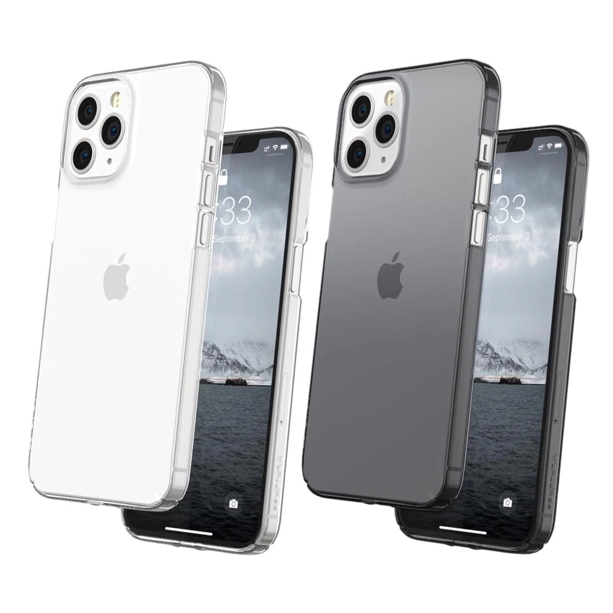 Caudabe Lucid Clear 超薄玻璃感手機殼 -iPhone 12/12 Pro