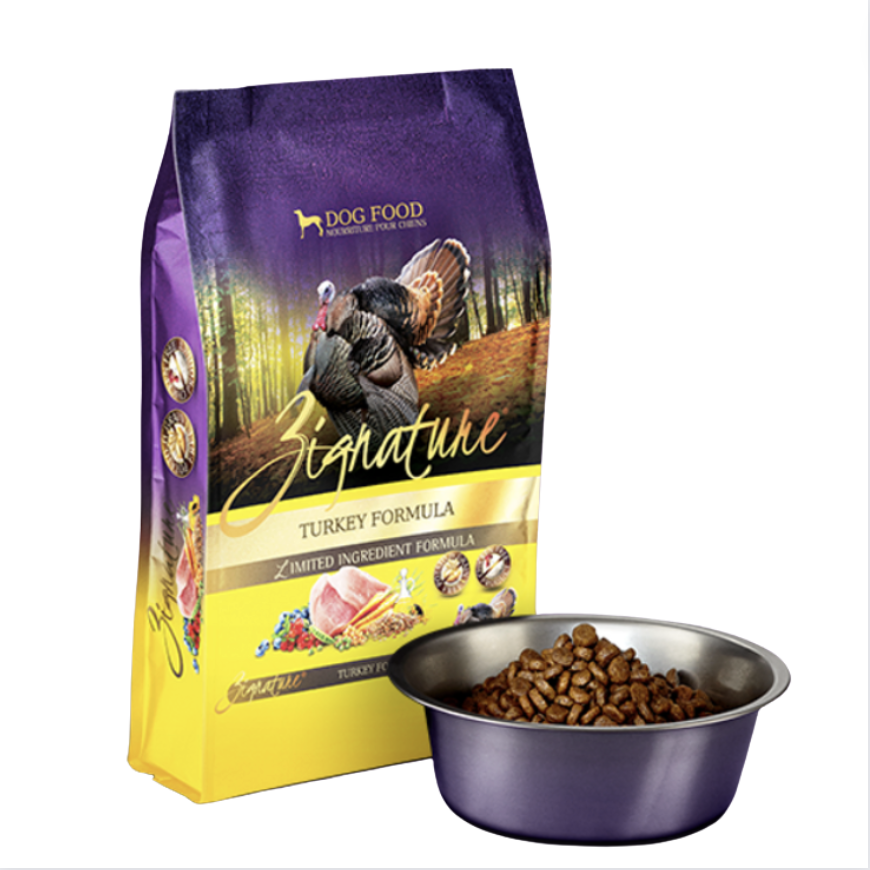 Zignature 無穀物火雞肉配方狗乾糧 4LB/12.5LB/25LB