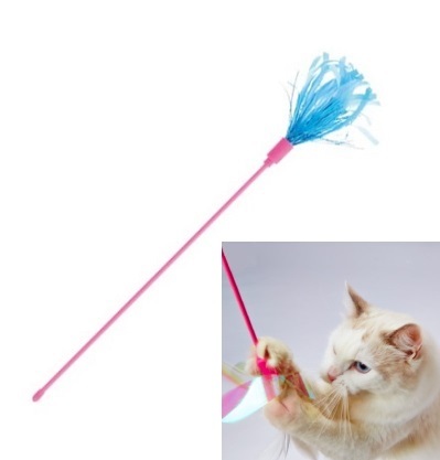 Petio 逗貓棒 - 藍色彩條