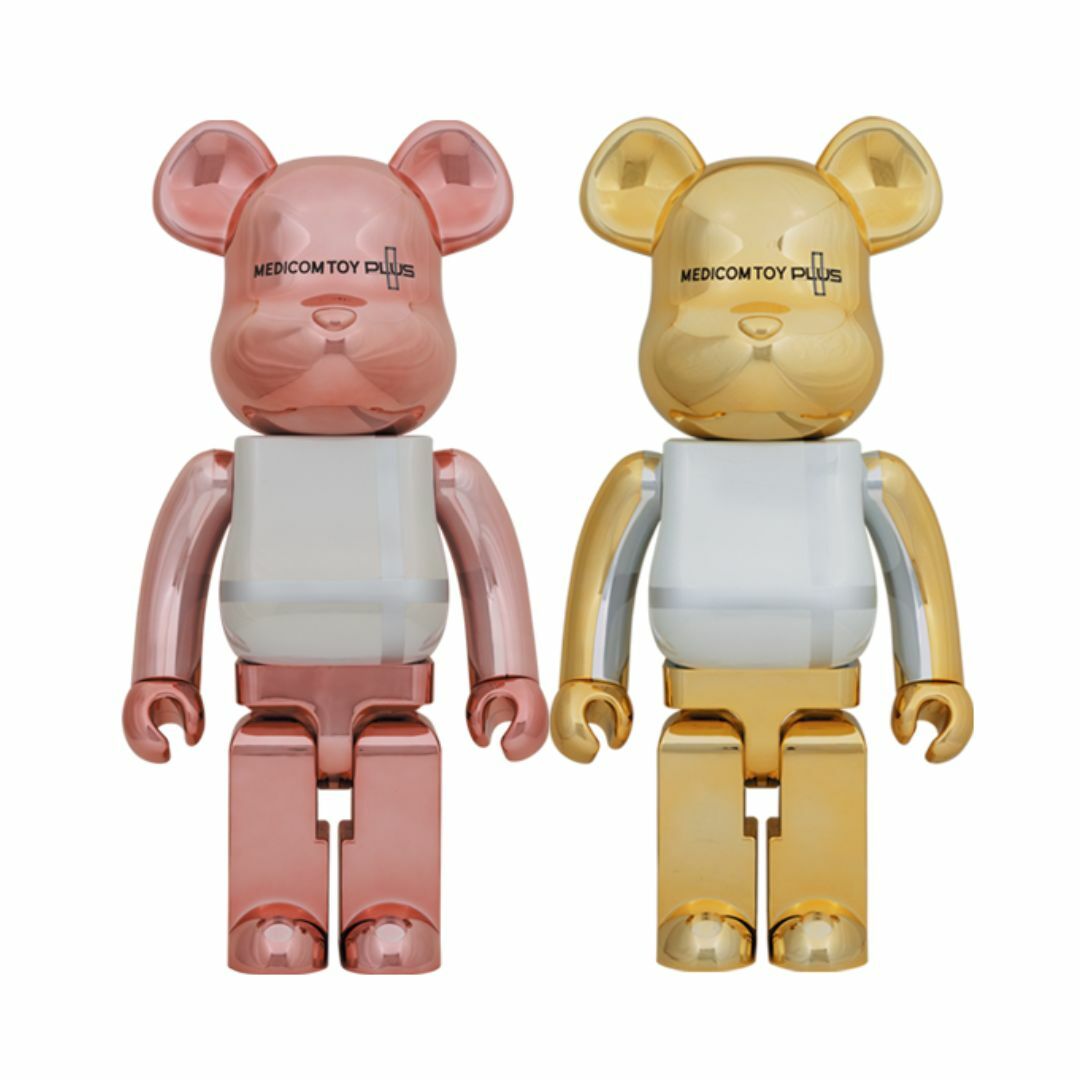 BE@RBRICK MEDICOM TOY PLUS GOLD CHROME Ver. 1000％