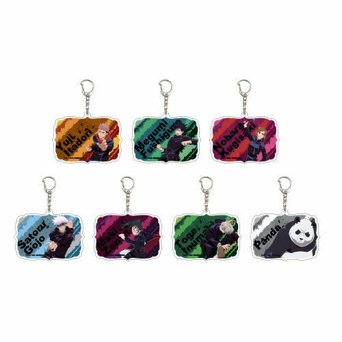 咒術迴戰-跳躍攻擊壓克力鑰匙圈盲抽