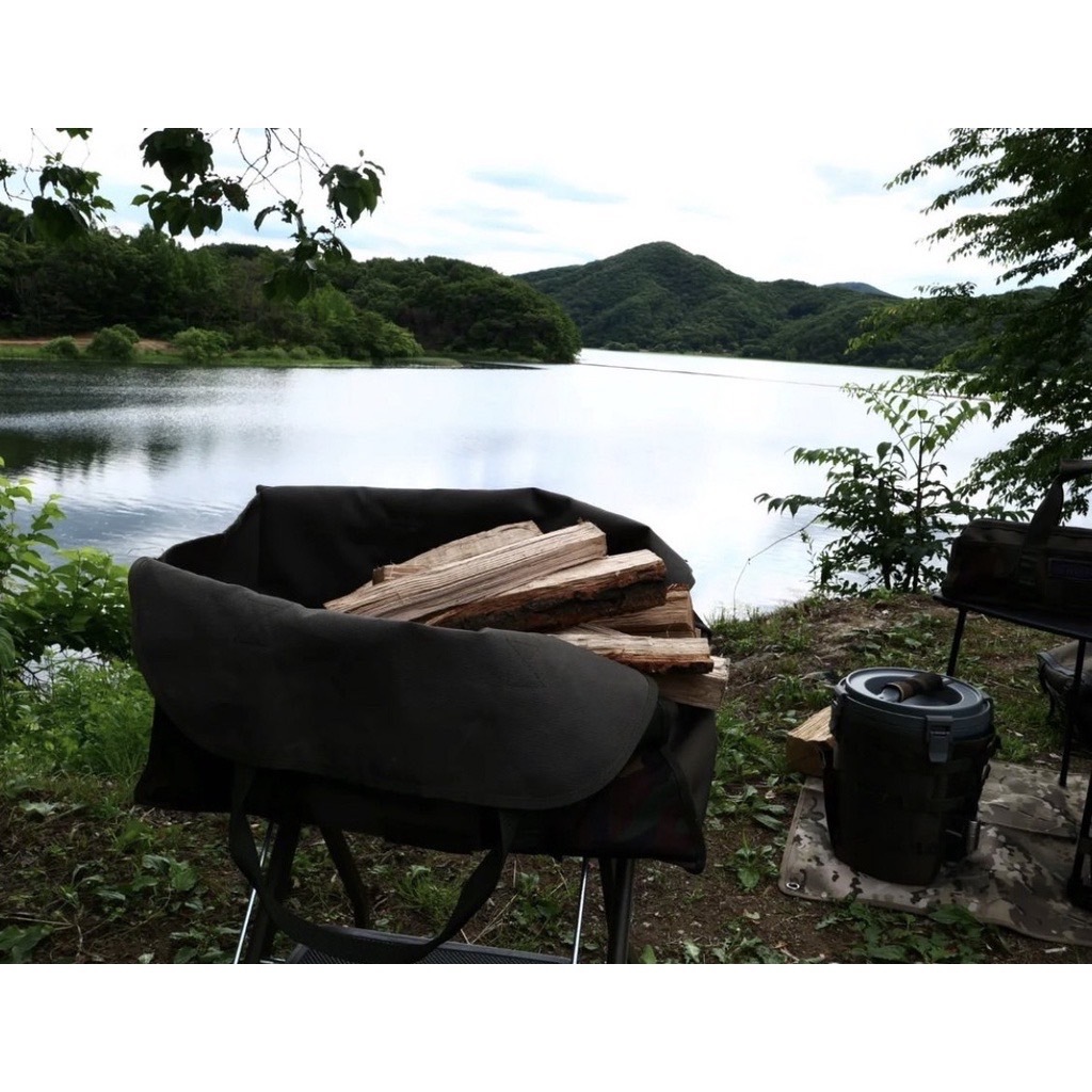 HYPNOTIZE 韓國 柴袋 柴薪袋 柴火袋 Cordura材質 柴火收納袋 焚火 木柴 戰術 露營 風格