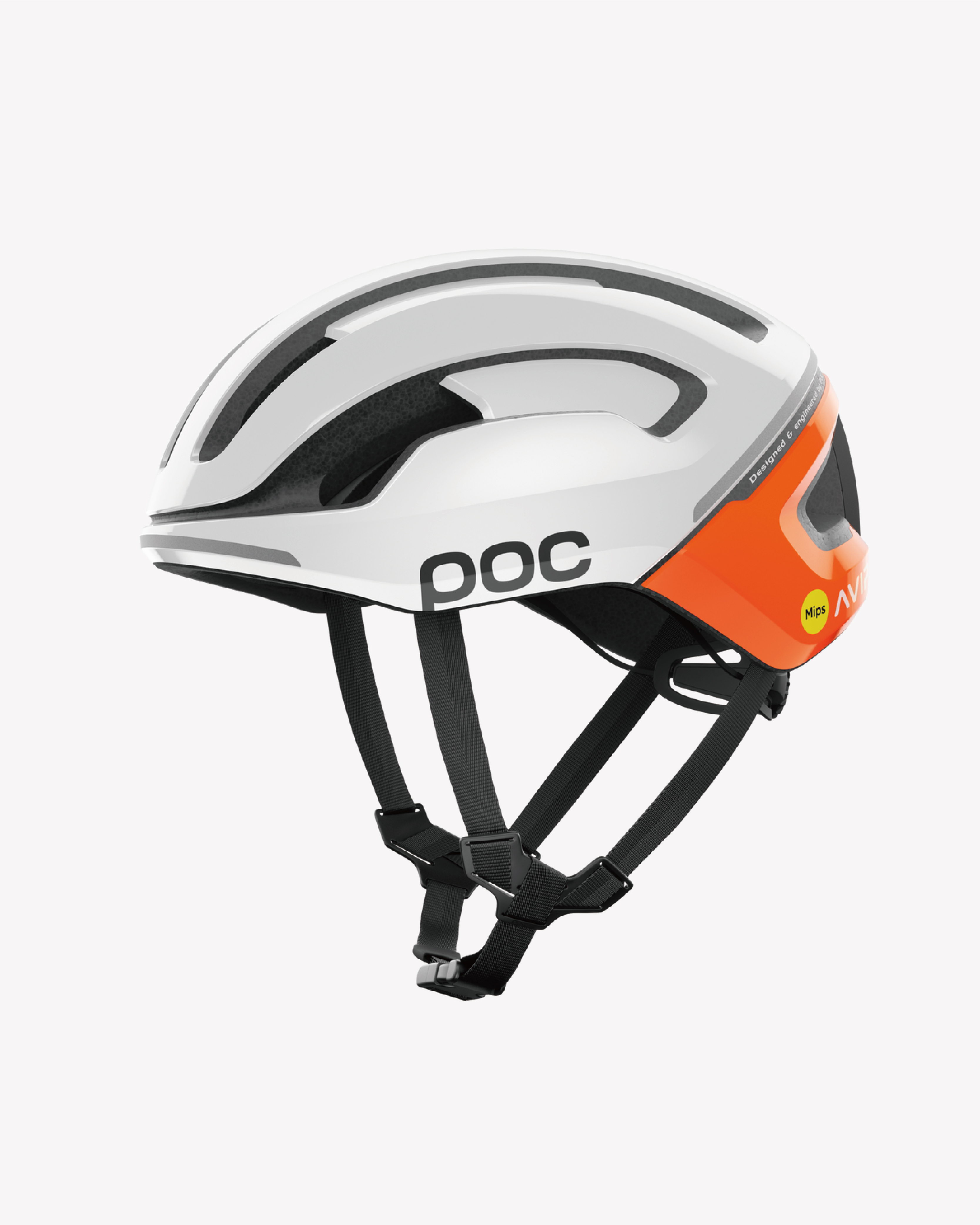【POC】Omne Air MIPS WF 寬版安全帽 / 白橘