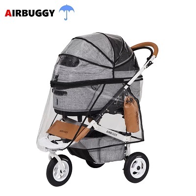 日本 AirBuggy 寵物車配件 - 手推車雨擋 (4車款)