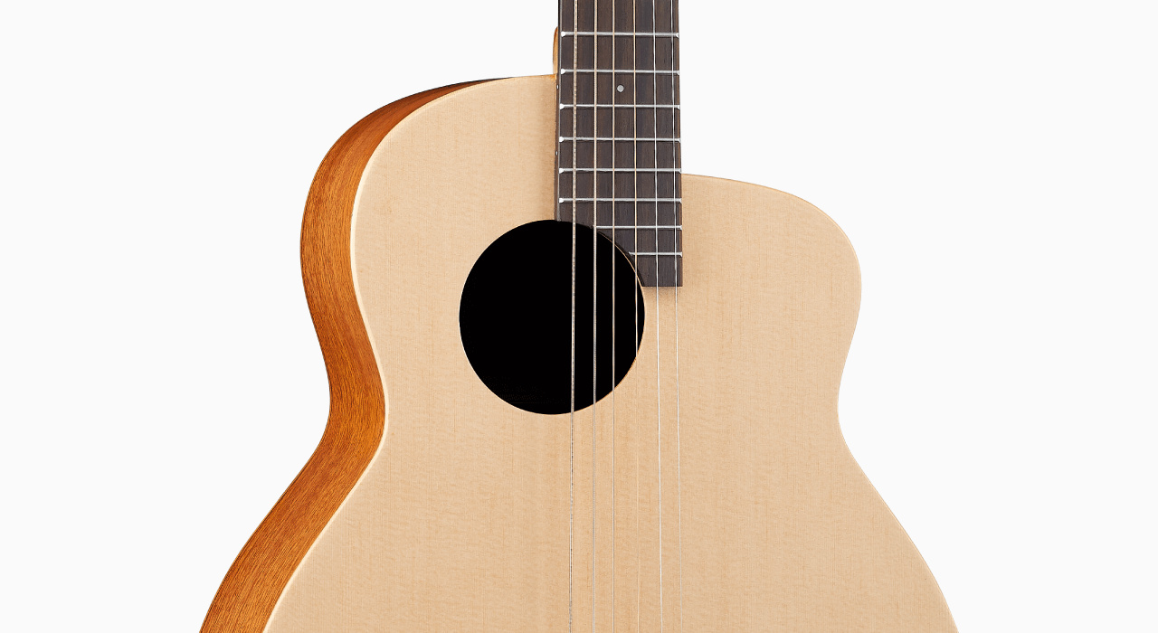 aNueNue aNueNue MY10 36吋 旅行吉他 雲杉木面單 附原廠標準加厚琴袋 第 6 張圖片｜三峽吉他 / Bass