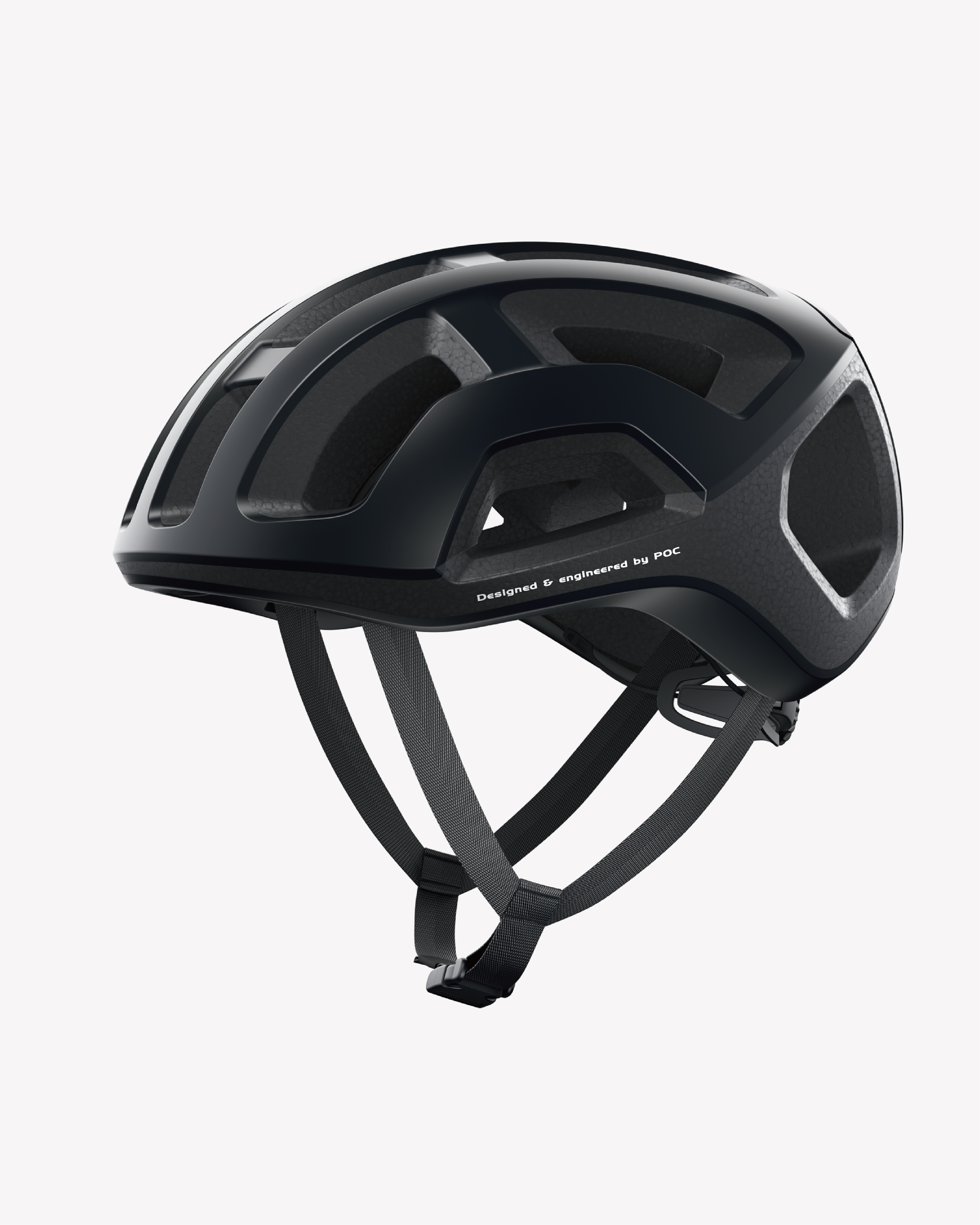 【POC】Ventral Lite WF 輕量版寬版公路車安全帽 / 消光黑