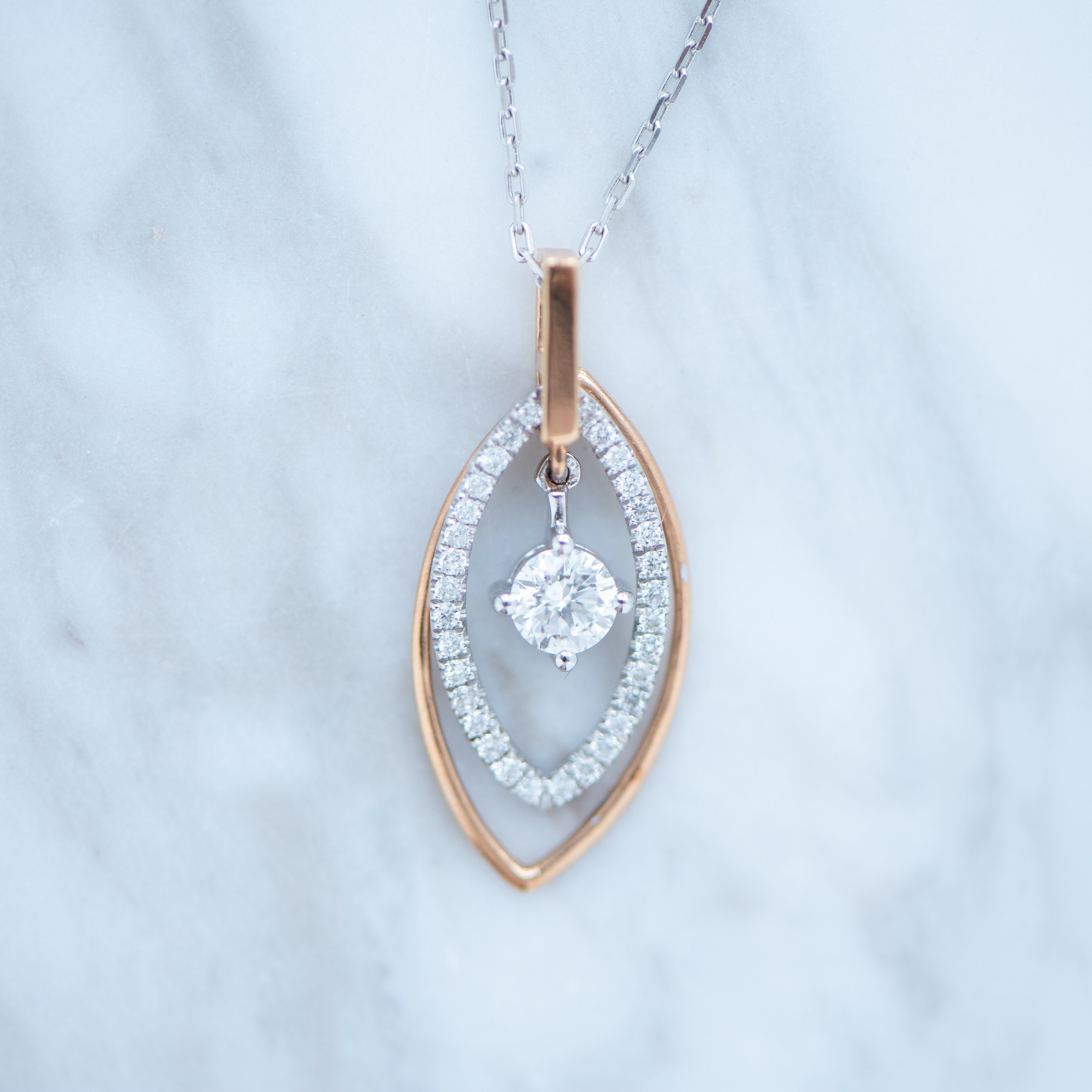 18K Diamond Necklace