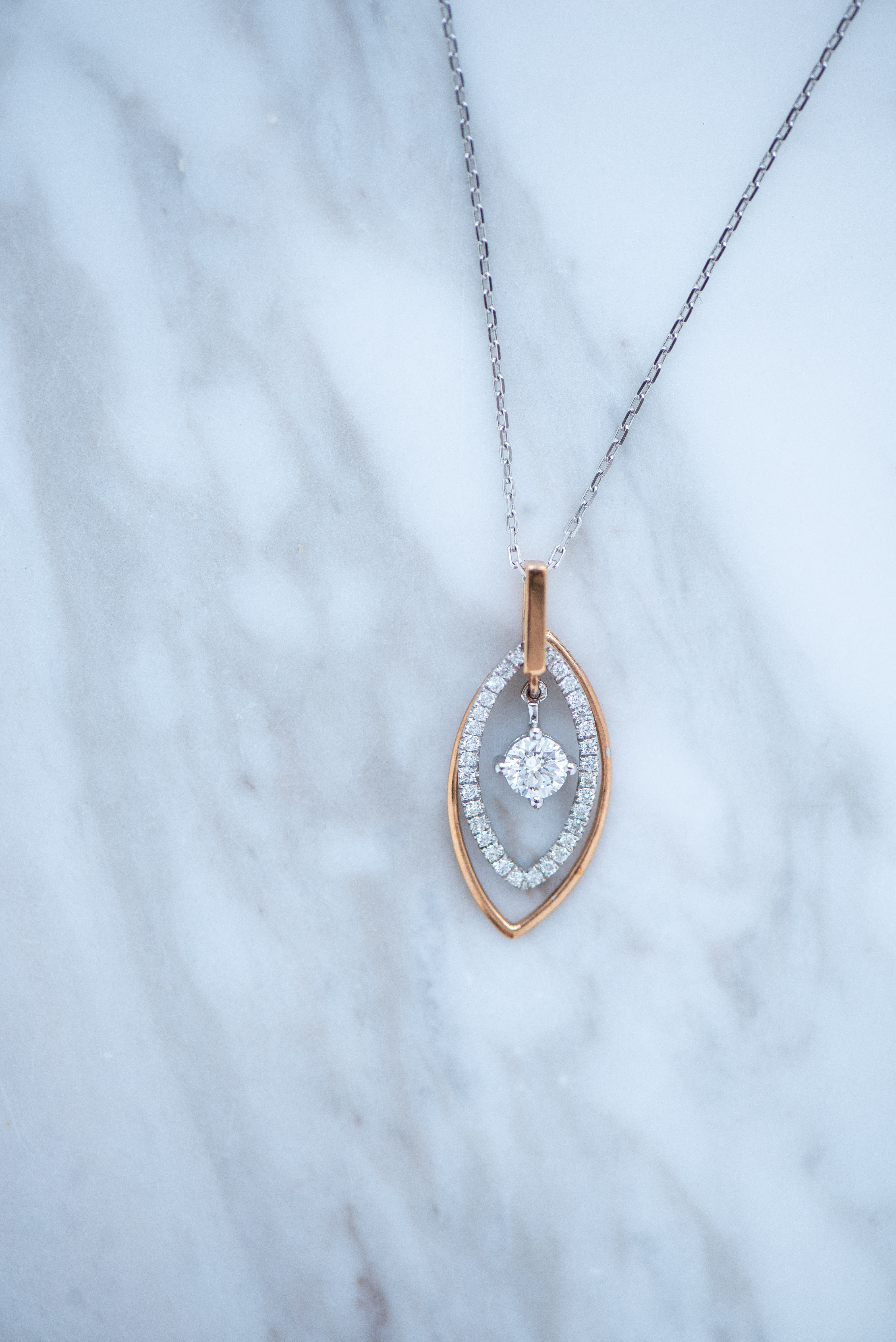 18K Diamond Necklace