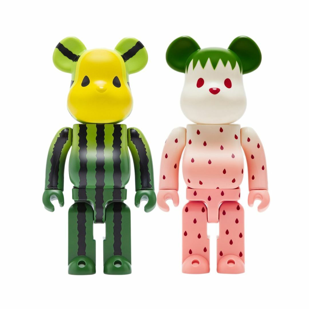 BE@RBRICK x Clot Melon & Strawberry Fruit Series 1000%