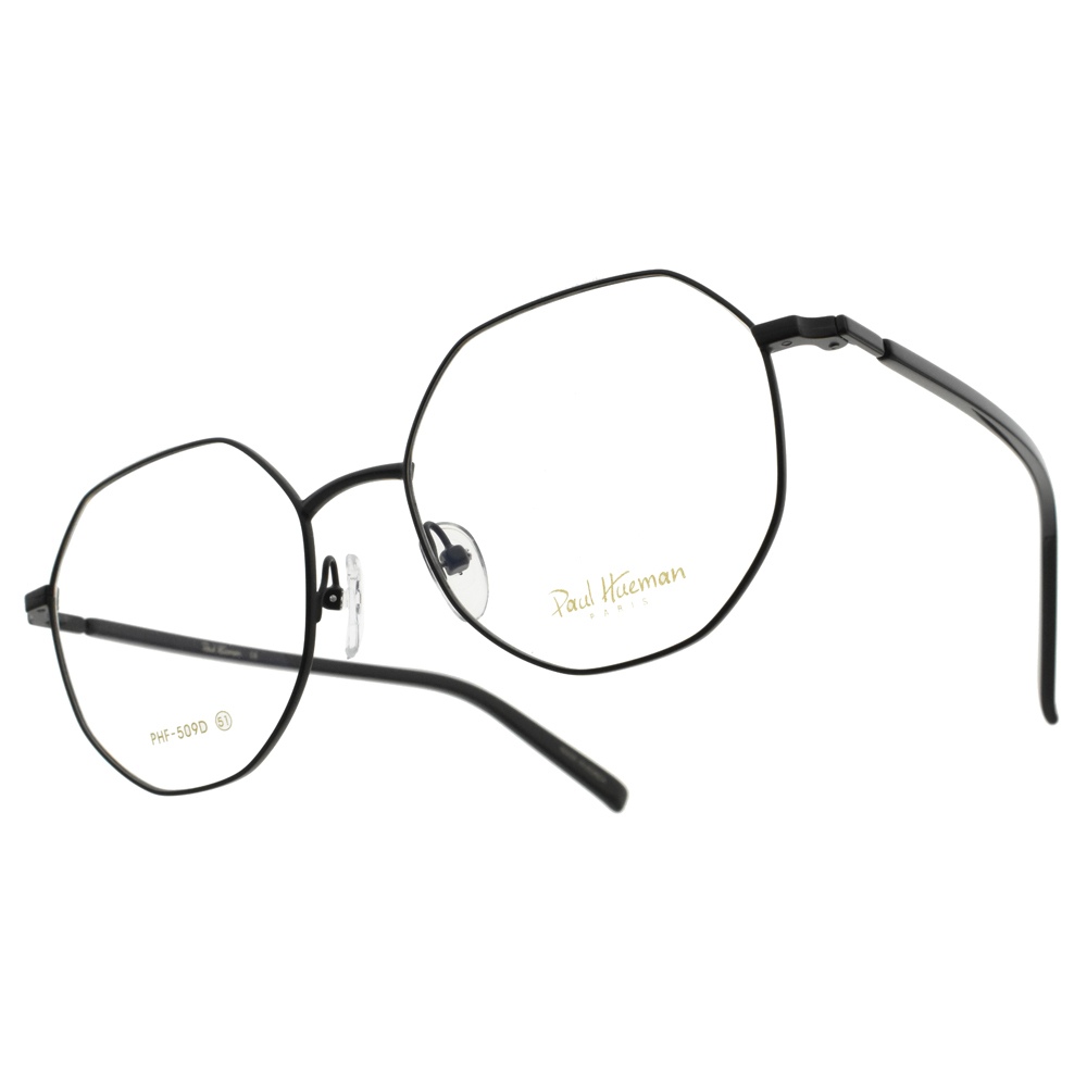 【PAUL HUEMAN】PHF509D C5 質感多邊框光學眼鏡