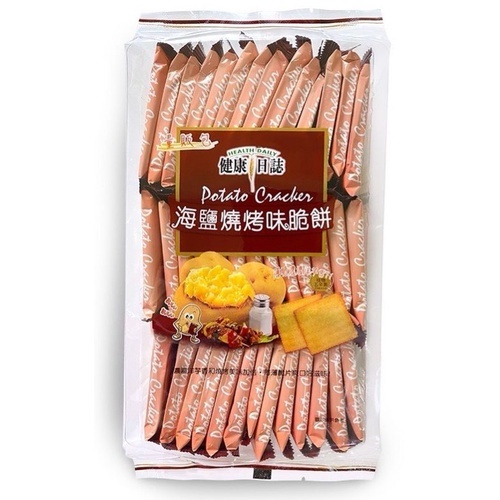 【健康日誌】量販(海鹽燒烤)脆餅408g