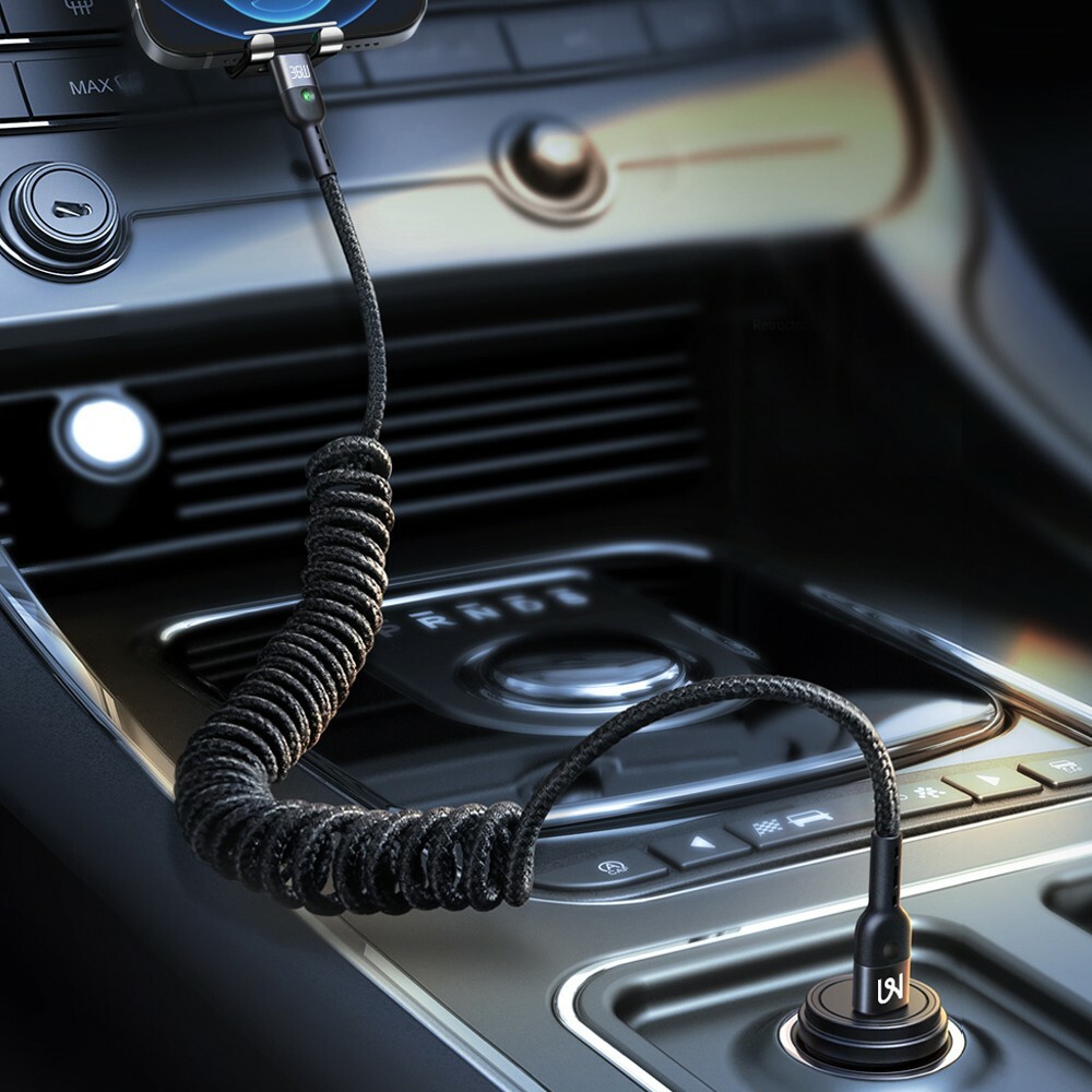 【Mcdodo麥多多】奧米加系列－PD快充彈簧捲線 1.8M  Type-C to Lightning